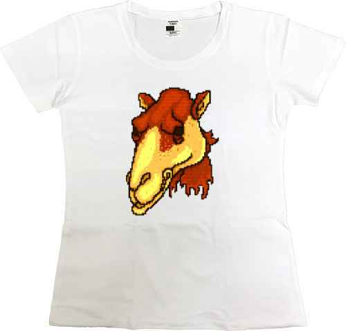 Women's Premium T-Shirt - Hotline Miami (Mask 14) - Mfest