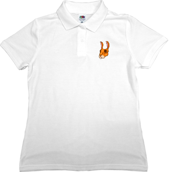 Women's Polo Shirt Fruit of the loom - Hotline Miami (Mask 13) - Mfest