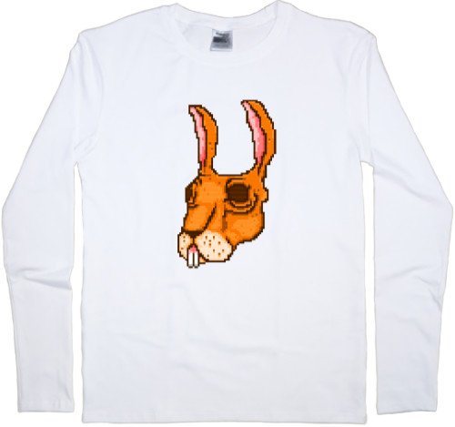 Men's Longsleeve Shirt - Hotline Miami (Mask 13) - Mfest