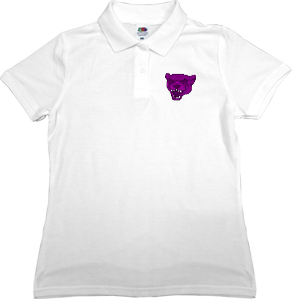 Women's Polo Shirt Fruit of the loom - Hotline Miami (Mask 11) - Mfest