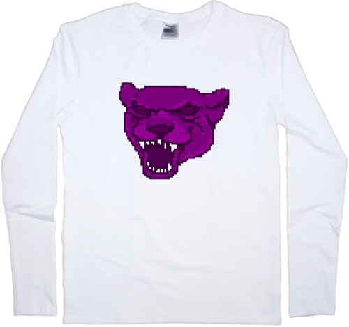 Men's Longsleeve Shirt - Hotline Miami (Mask 11) - Mfest