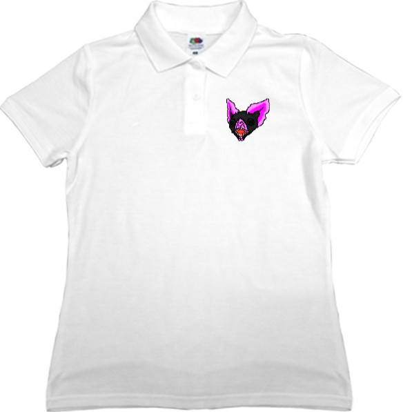 Women's Polo Shirt Fruit of the loom - Hotline Miami (Mask 10) - Mfest