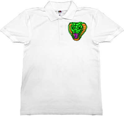 Man's Polo Shirt Fruit of the loom - Hotline Miami (Mask 9) - Mfest