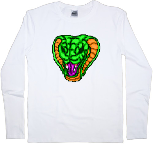 Men's Longsleeve Shirt - Hotline Miami (Mask 9) - Mfest