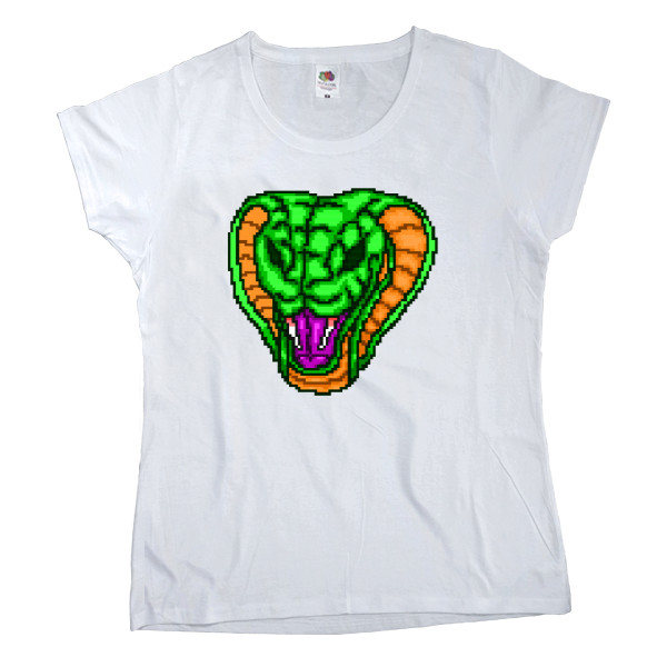 Women's T-shirt Fruit of the loom - Hotline Miami (Mask 9) - Mfest