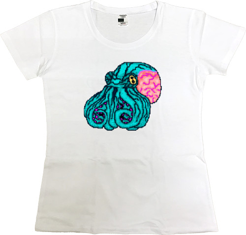 Women's Premium T-Shirt - Hotline Miami (Mask 4) - Mfest