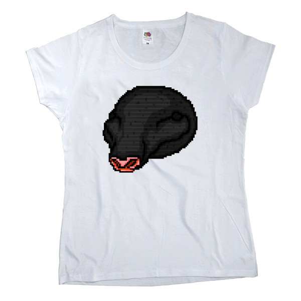 Women's T-shirt Fruit of the loom - Hotline Miami (Mask 3) - Mfest