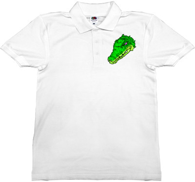 Man's Polo Shirt Fruit of the loom - Hotline Miami (Mask 1) - Mfest