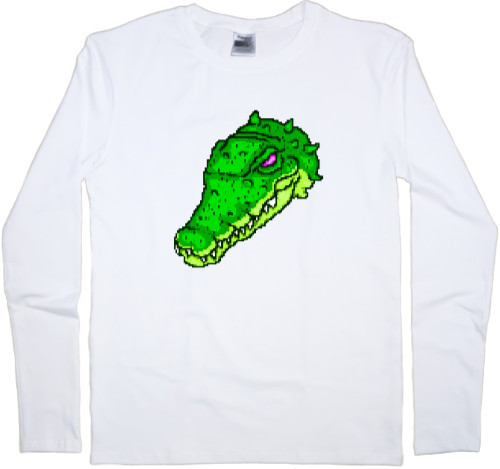 Men's Longsleeve Shirt - Hotline Miami (Mask 1) - Mfest