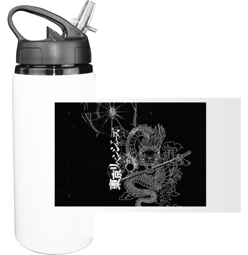 Sport Water Bottle - Токійські Месники (ДРАКОН 2) - Mfest