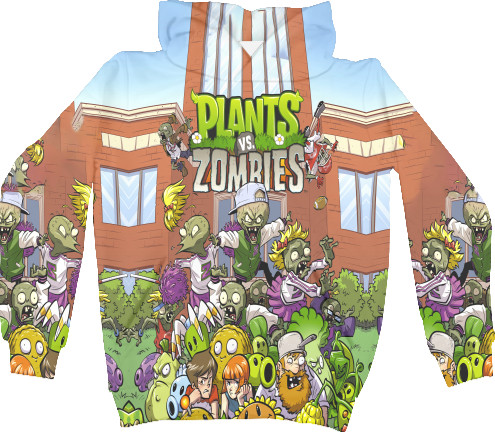 Unisex Hoodie 3D - Plants vs Zombies (9) - Mfest