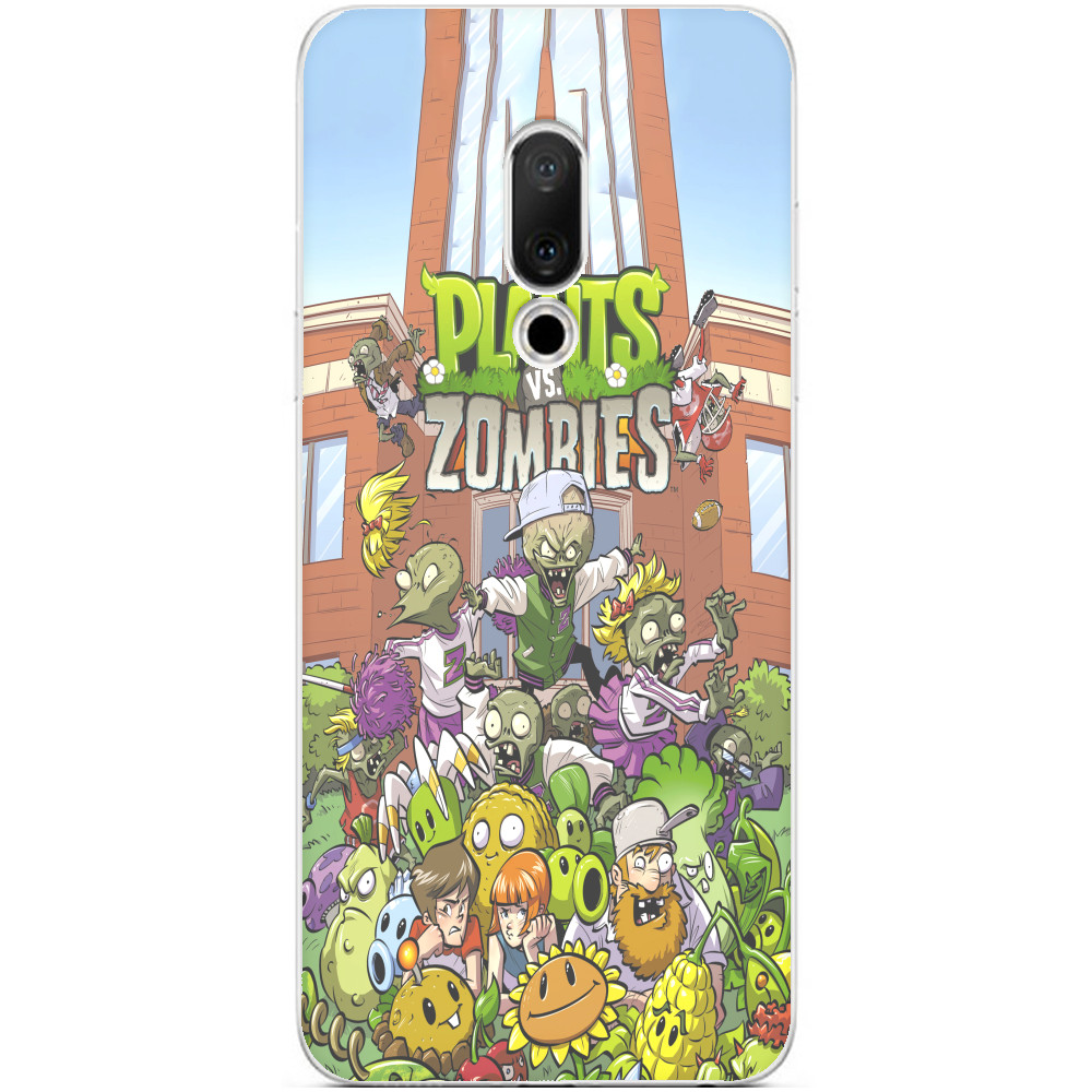 Чехол Meizu - Plants vs Zombies (9) - Mfest