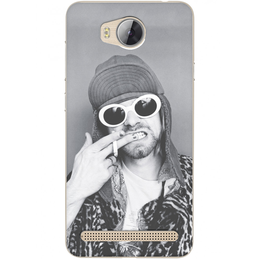 Чехол Huawei - kurt cobain - Mfest