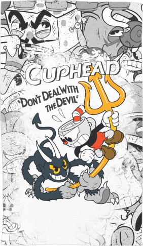 Полотенце 3D - CUPHEAD (5) - Mfest