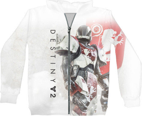 Unisex Zip-through Hoodie 3D - DESTINY [8] - Mfest