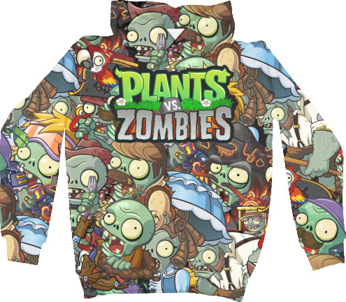 Unisex Hoodie 3D - Plants vs Zombies (8) - Mfest