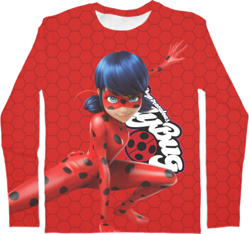 Kids' Longsleeve Shirt 3D - ЛЕДІ БАГ (2) - Mfest