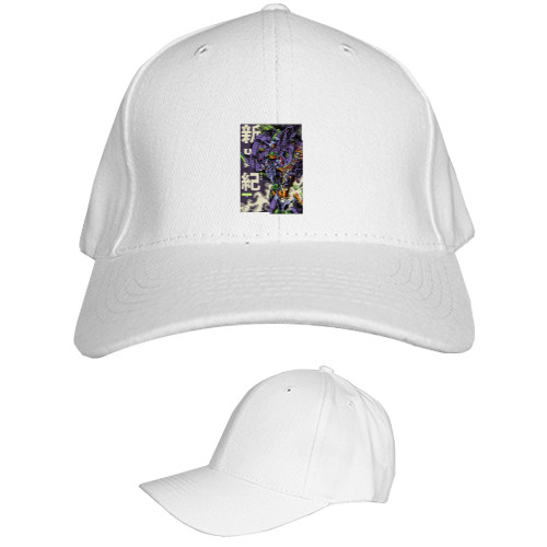 Kids' Baseball Cap 6-panel - ЕВА 01 (КОМІКС АРТ) - Mfest