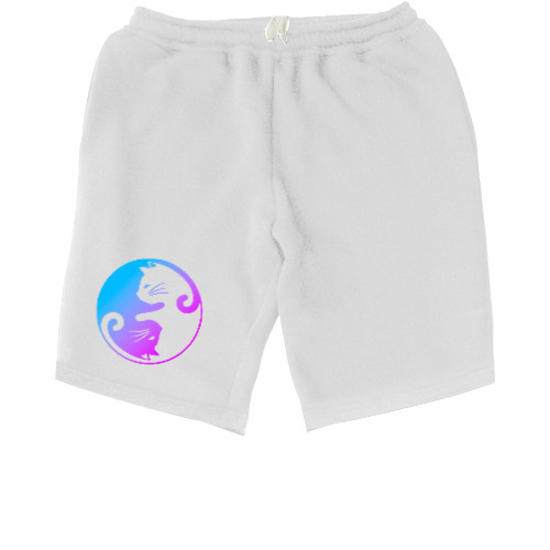 Men's Shorts - КОТИ (ІНЬ ЯНЬ - ГРАДІЄНТ) - Mfest