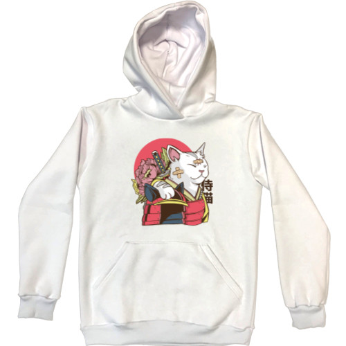 Unisex Hoodie - samurai cat |самурай кіт (1) - Mfest