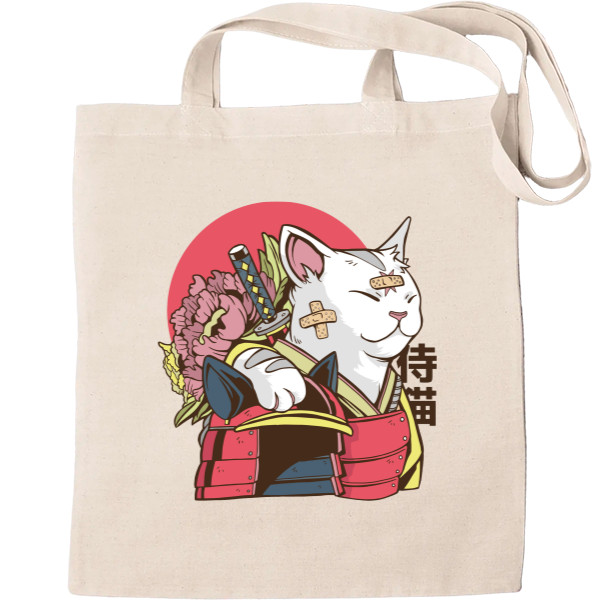 Tote Bag - samurai cat |самурай кіт (1) - Mfest