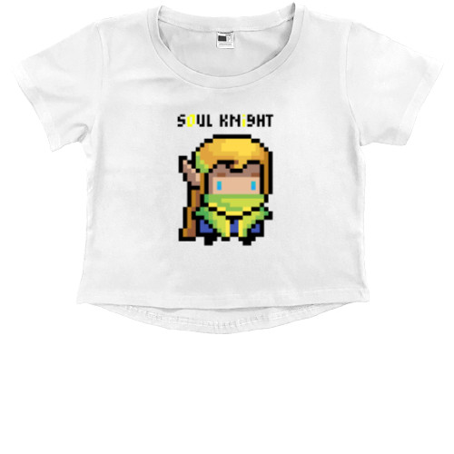 Kids' Premium Cropped T-Shirt - Soul Knight (5) - Mfest