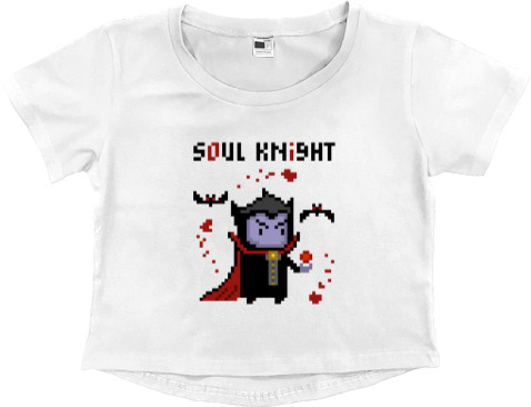 Women's Cropped Premium T-Shirt - Soul Knight (6) - Mfest