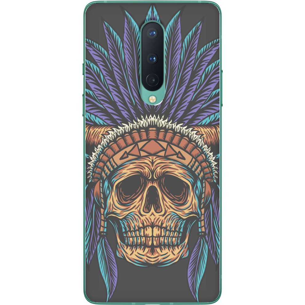 Чехол OnePlus - indian skull - Mfest