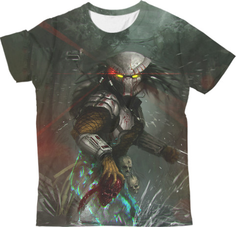 Kids' T-Shirt 3D - Predator (2) - Mfest