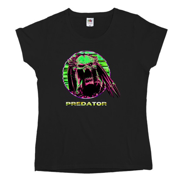 Women's T-shirt Fruit of the loom - Predator (1) - Mfest