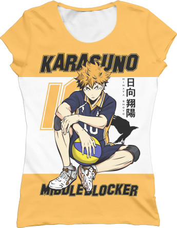 Women's T-Shirt 3D - HAIKYU!! [14] - Mfest