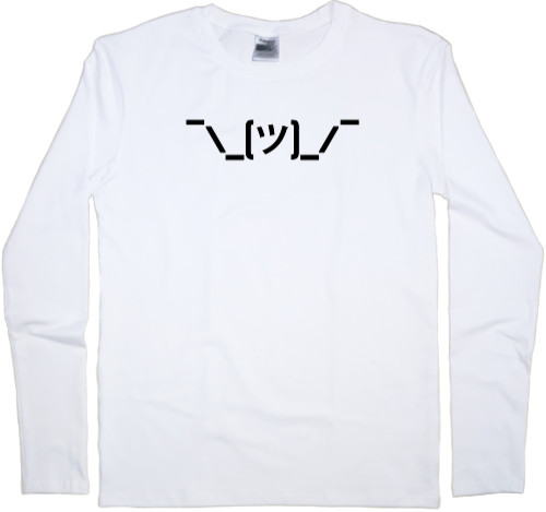 Men's Longsleeve Shirt - i don't know - Mfest