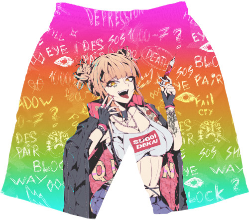 Men's Shorts 3D - toga himiko - Mfest