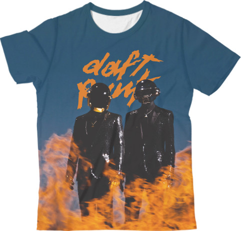 Kids' T-Shirt 3D - daft Punk [5] - Mfest