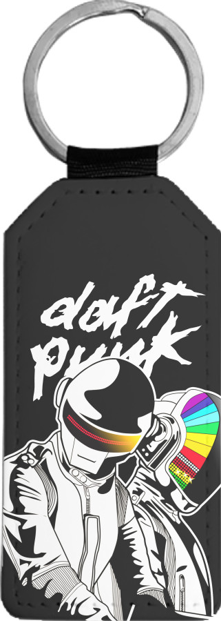 Daft Punk - Rectangular Keychain - daft Punk [3] - Mfest