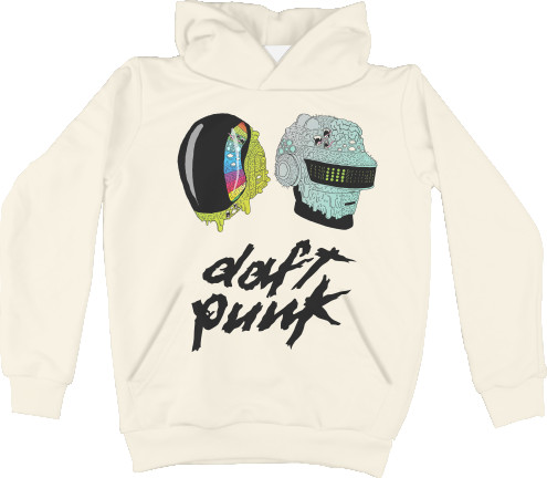 Kids' Hoodie 3D - daft Punk [1] - Mfest