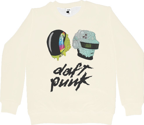 Women's Sweatshirt 3D - daft Punk [1] - Mfest