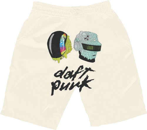 Men's Shorts 3D - daft Punk [1] - Mfest