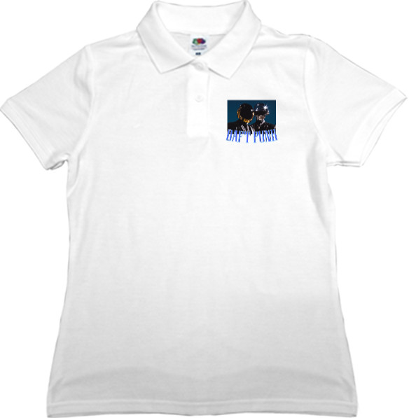 Women's Polo Shirt Fruit of the loom - daft Punk [8] - Mfest