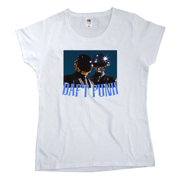 Women's T-shirt Fruit of the loom - daft Punk [8] - Mfest