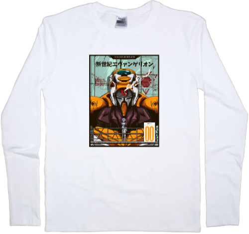 Men's Longsleeve Shirt - EVA 00 (POSTER) - Mfest