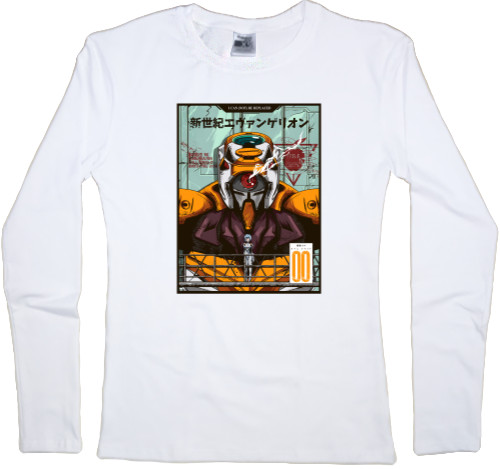 Women's Longsleeve Shirt - EVA 00 (POSTER) - Mfest