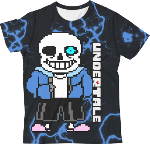 Футболка 3D Детская - SANS (UNDERTALE) - Mfest