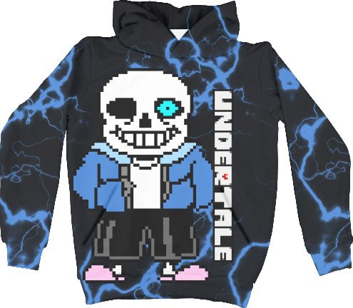 Unisex Hoodie 3D - SANS (UNDERTALE) - Mfest