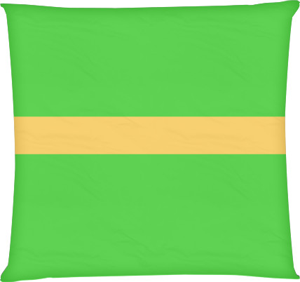 Square Throw Pillow - ЧАРА (CHARA) - Mfest