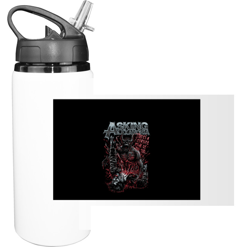 Sport Water Bottle - Asking Alexandria - Mfest