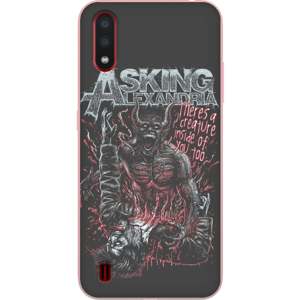 Чехол Samsung - Asking Alexandria - Mfest