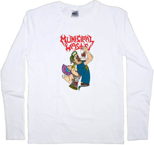 Kids' Longsleeve Shirt - Municipal Waste 1 - Mfest