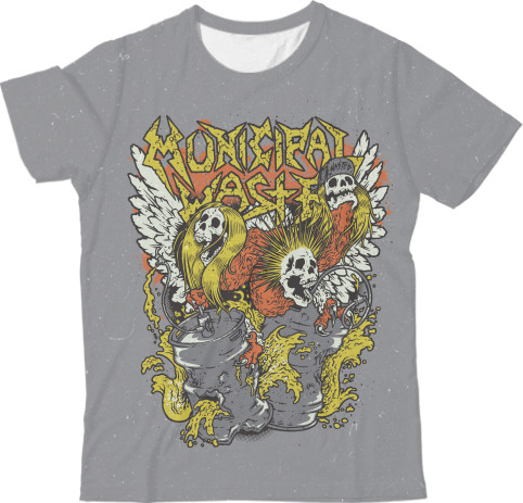 Kids' T-Shirt 3D - Municipal Waste 3 - Mfest