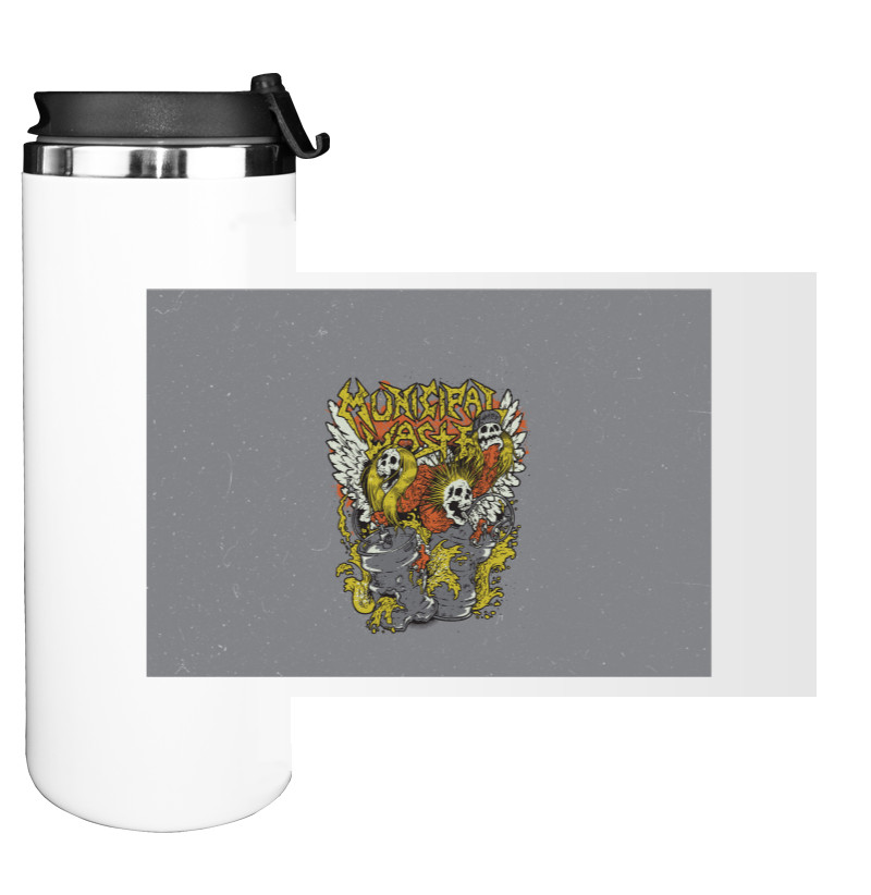 Water Bottle on Tumbler - Municipal Waste 3 - Mfest